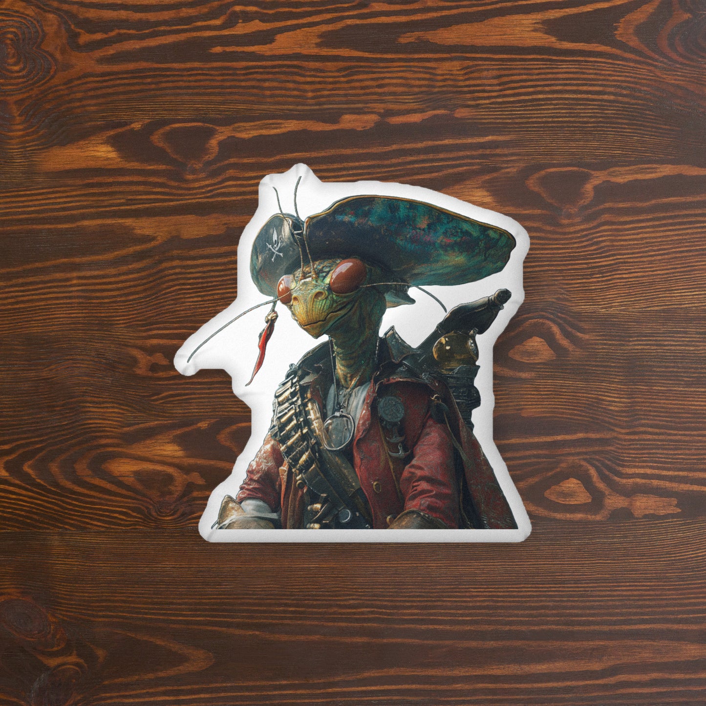 General Szar Custom-shaped pillow
