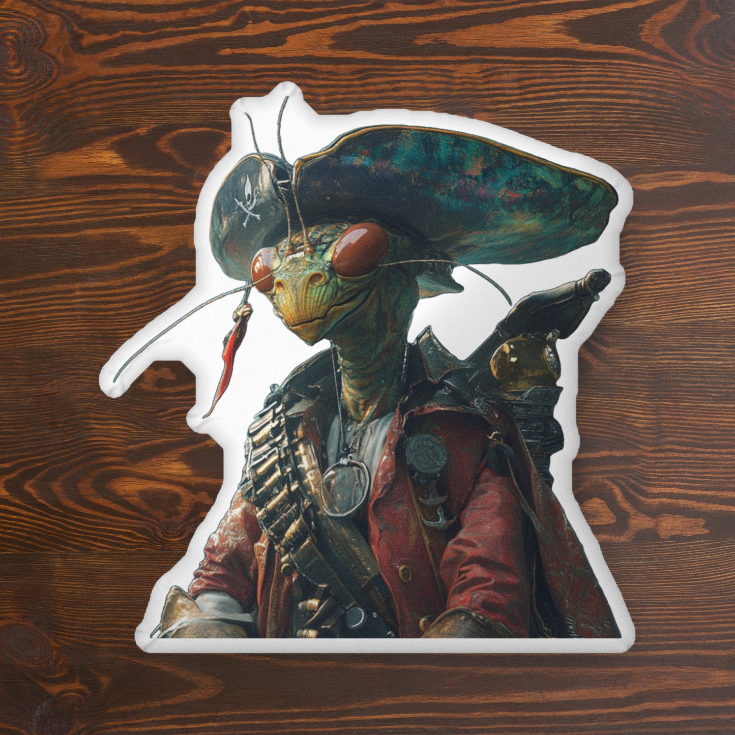 General Szar Custom-shaped pillow