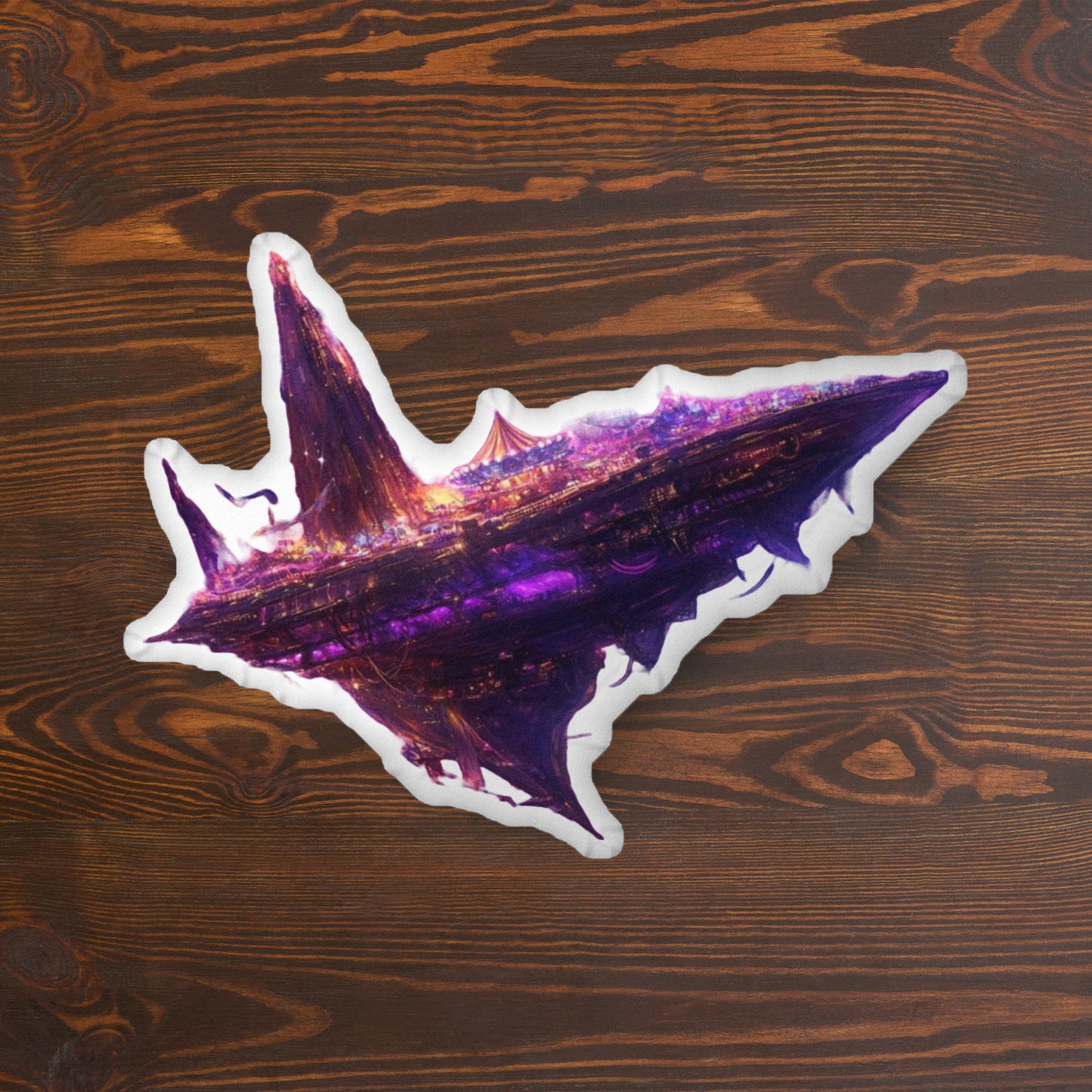 Spelljammer Carnival of Life Custom-shaped pillow